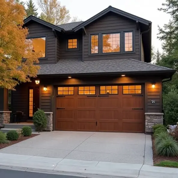 Traditional Brown Door